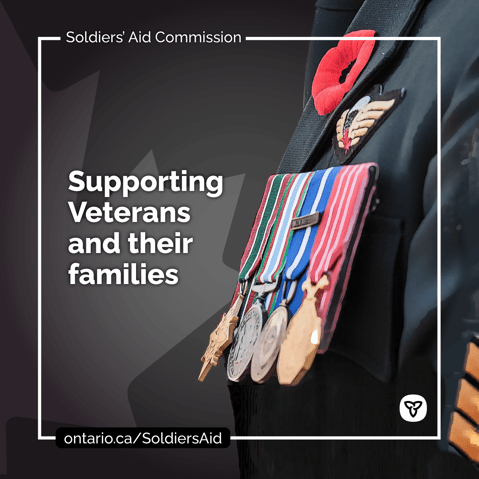 Supporting Ontario Veterans and Their Families