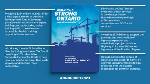 Building a Strong Ontario