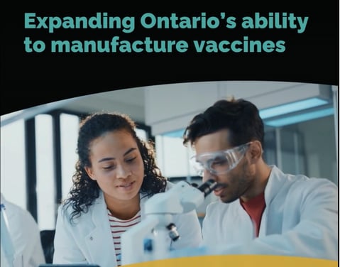 Ontario Welcomes Major Investment to Manufacture More Vaccines